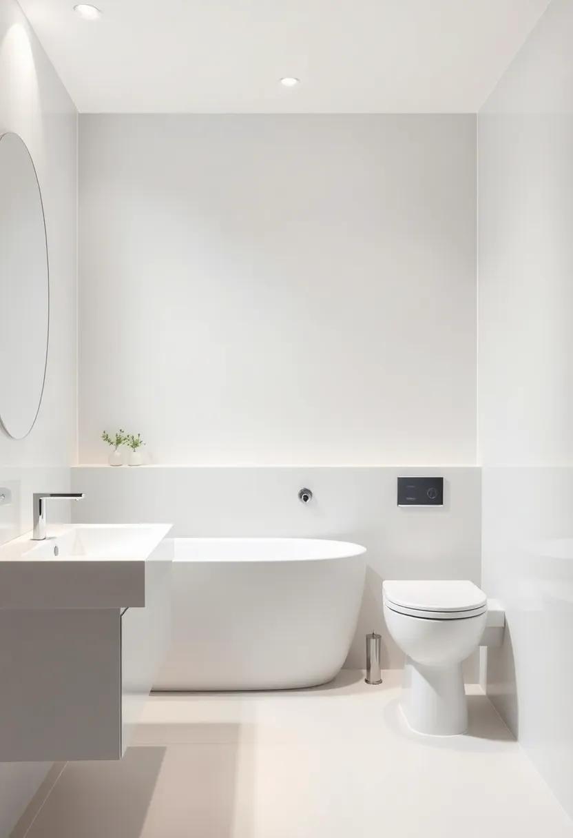 Space-Saving Fixtures That Redefine Comfort in Compact Bathroom ⁣Spaces