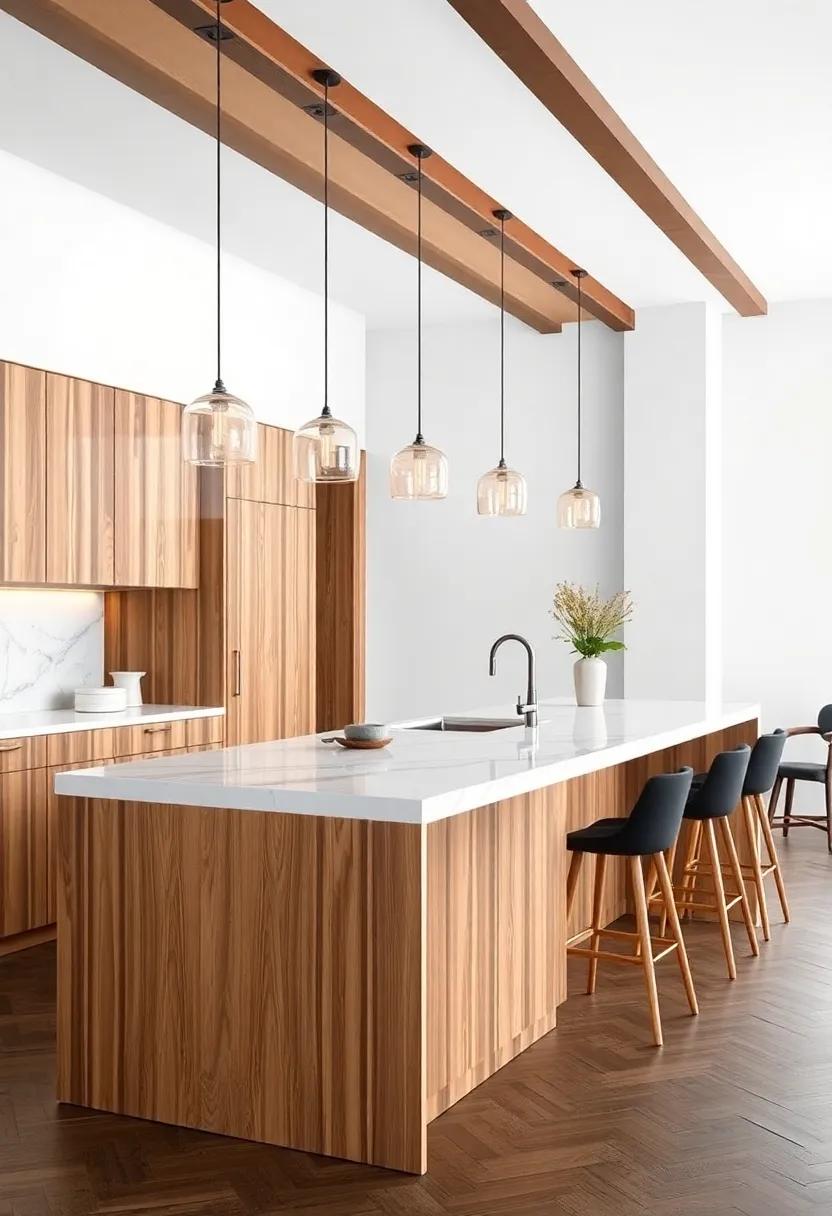 Blending Different Materials for a Unique Kitchen⁢ Island Aesthetic