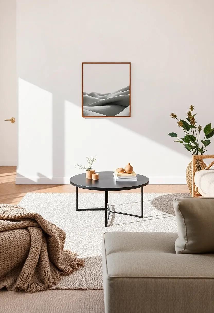 Industrial Edge: Choose‌ a raw,‌ metal coffee ⁢table with an unfinished look for an ‌edgy, modern touch to your small living ⁣room
