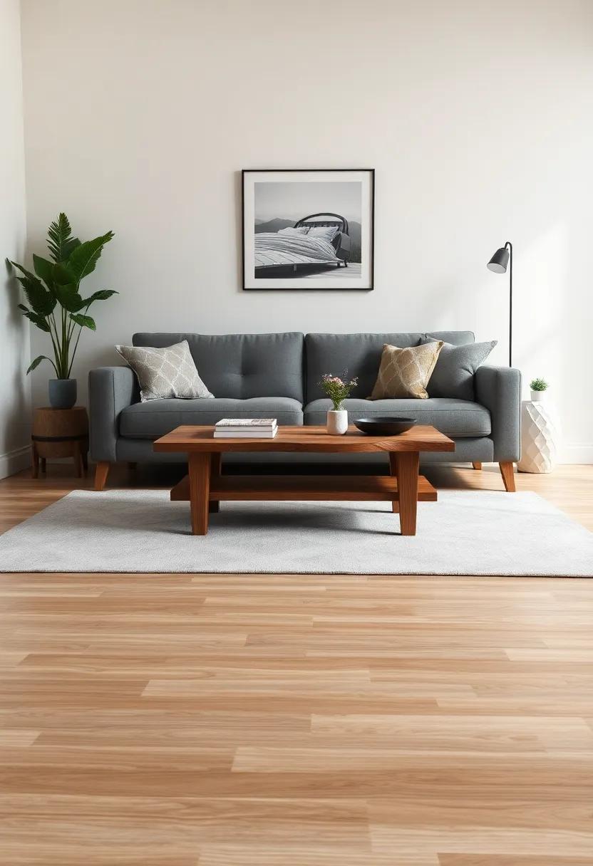Reclaimed Wood: Choose‍ a coffee table​ made from ‌reclaimed materials​ for an eco-friendly⁢ option that adds rustic charm and unique character