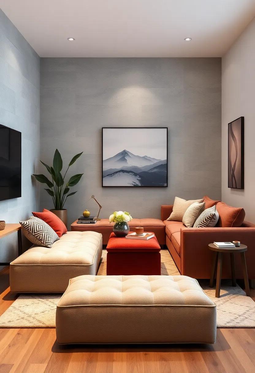 Corner Storage‍ solutions: Utilize ottomans designed to fit snugly in corners,maximizing space and providing a ⁢unique storage option