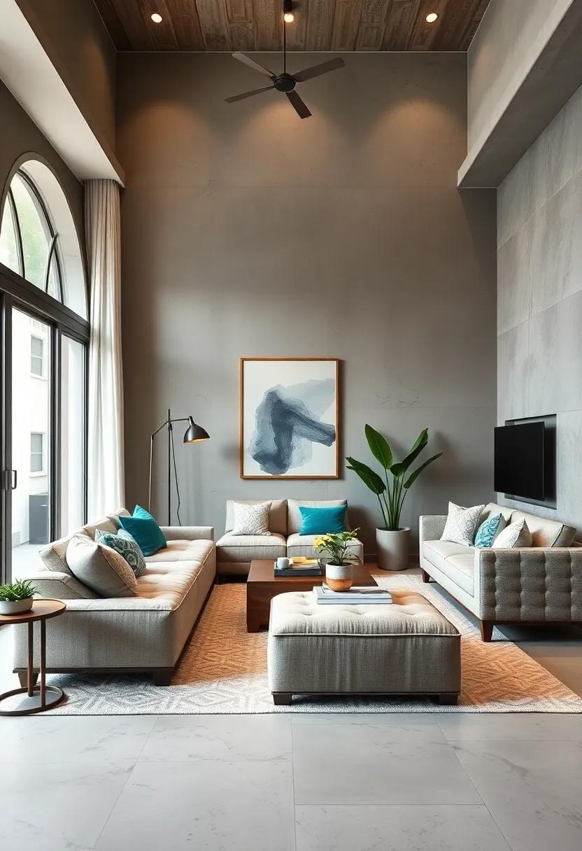 Collapsible Ottomans: Embrace collapsible ottomans ⁢that can be easily stored when ​not in ⁤use, ensuring a ⁢clutter-free environment without sacrificing style