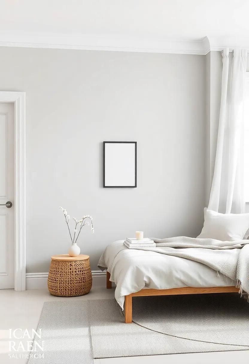 Layer Shades of Grey: Play with a monochromatic palette‍ by mixing ⁢light and dark greys to add depth and interest to the room