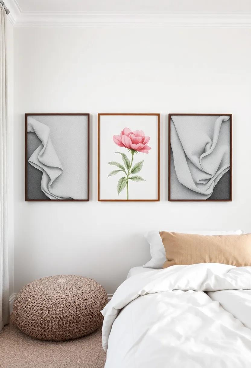 Use ​Framed Fabric Panels: Choose beautiful⁣ fabrics to display in frames as wall art, marrying creativity with softness and elegance⁢ in the⁣ décor