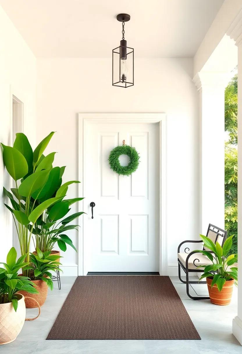 Briding the Indoors and Outdoors with a charming Front Porch