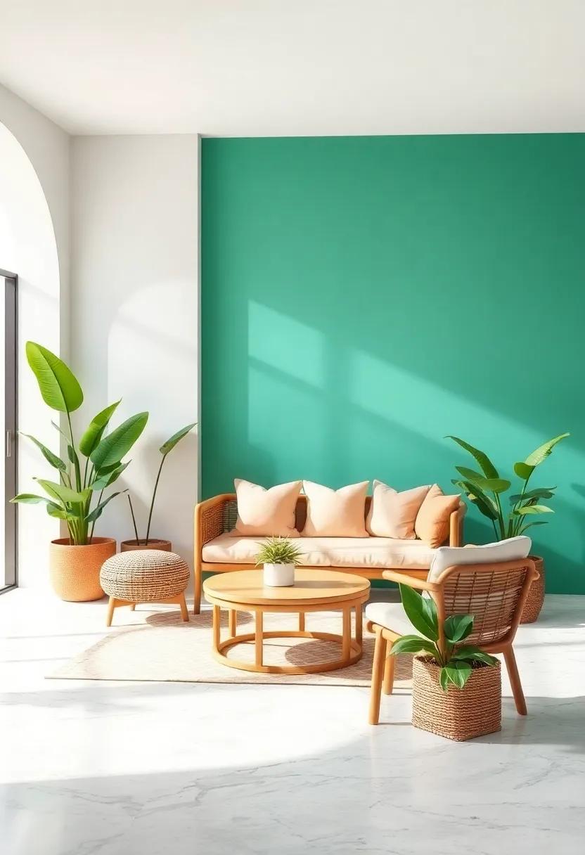 Designing a ‍Functional Seating Area with a Relaxed‌ Tropical Vibe