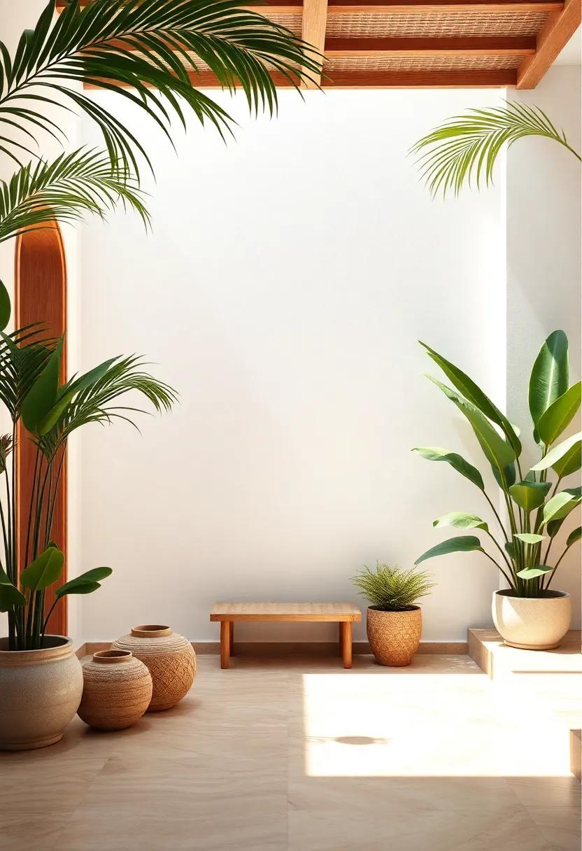 Embracing Natural Materials for a Warm and Inviting Entryway