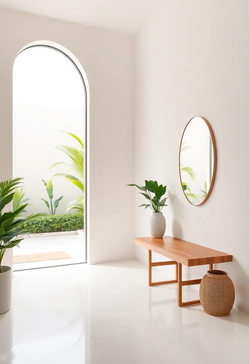 Employing Mirrors to Brighten and Expand Your‍ Tropical-Style entryway