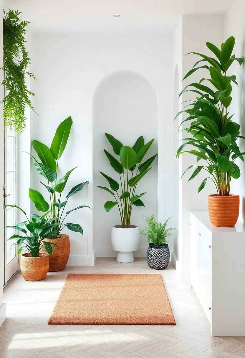 Incorporating Lush Greenery with ​Indoor Plants for a Tropical Feel