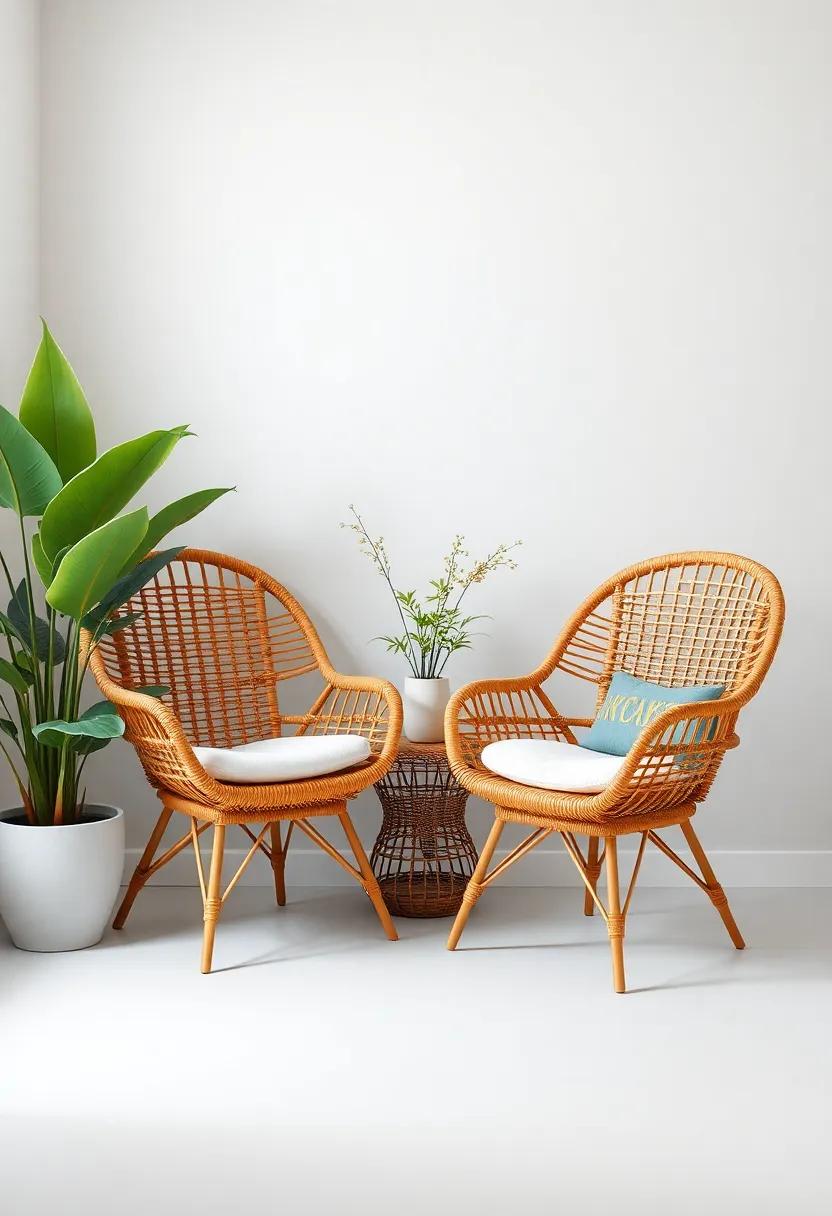 Versatile designs: Discover rattan⁢ chairs that effortlessly⁢ transition from office to ⁢living space, offering flexibility without sacrificing style