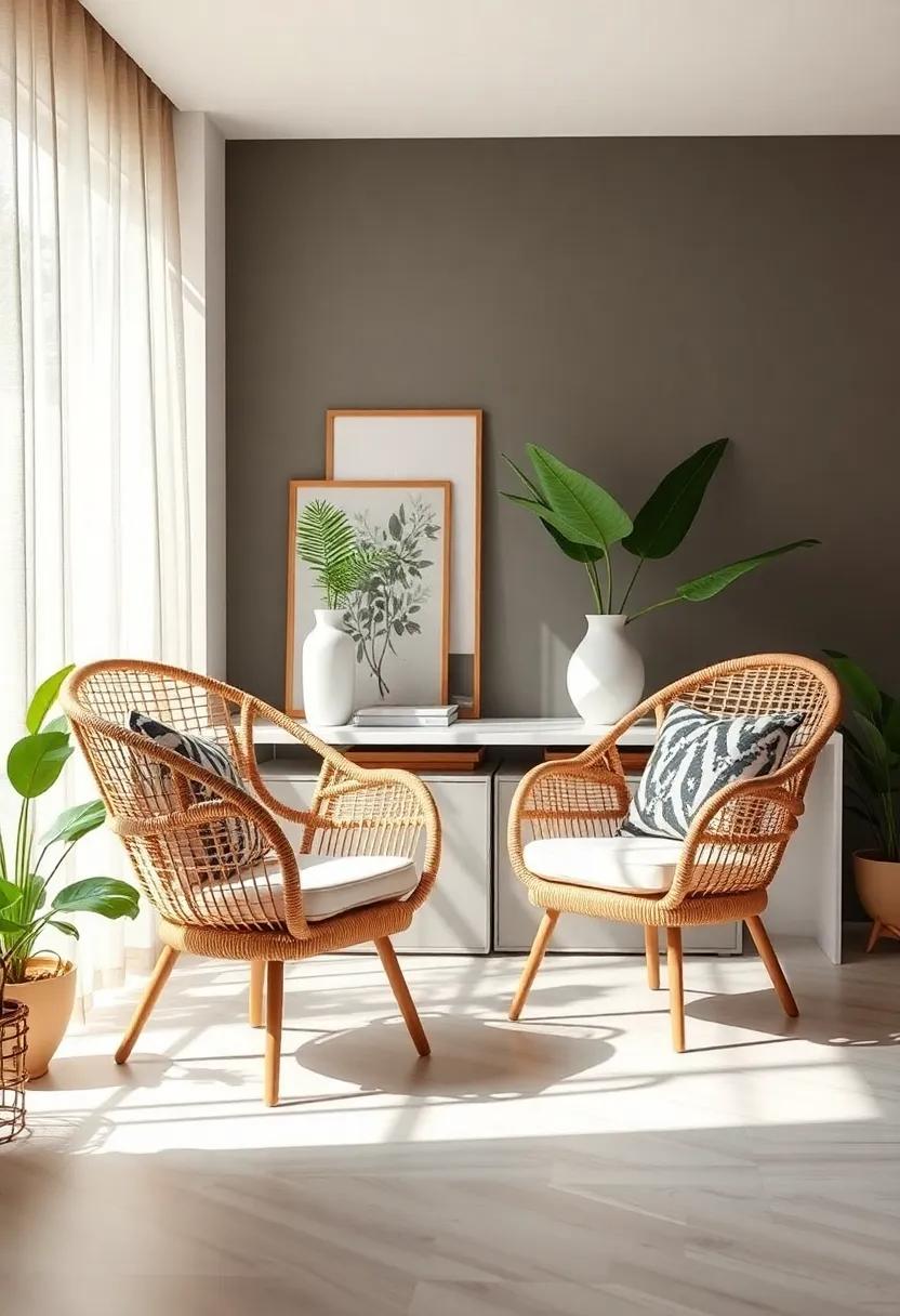 Cozy workspace‍ nooks: Learn how to create an inviting ‍nook in your home ⁣office using rattan chairs,⁣ encouraging focus and comfort for a productive day