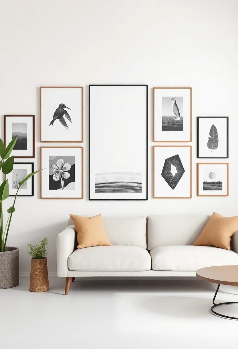 Curating a Gallery Wall that⁣ Tells Your Story