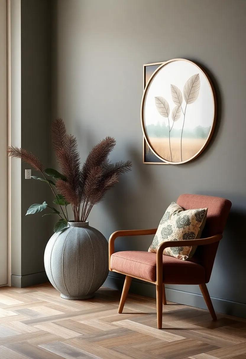 Incorporating Nature-Inspired Art in Eclectic Settings