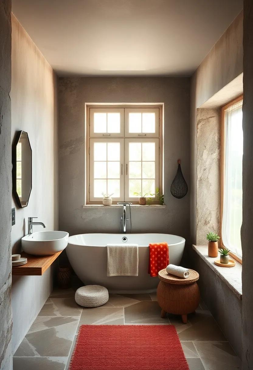 Utilize reclaimed windows for natural light and ventilation, offering a glimpse of the outside world while emphasizing sustainability