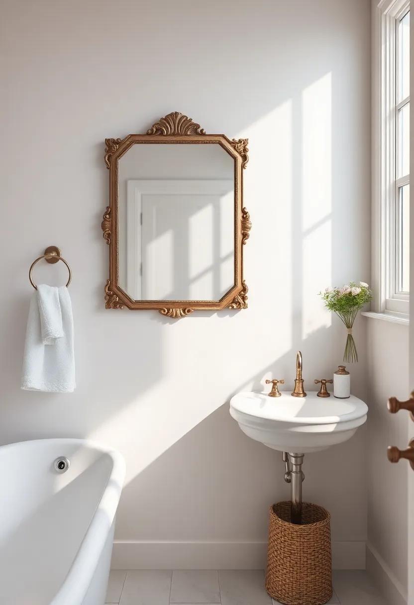 Antique Mirror Accents – Framed mirrors with ornate details can add a​ touch‌ of ‌elegance while reflecting natural ⁤light,​ enhancing the cozy atmosphere