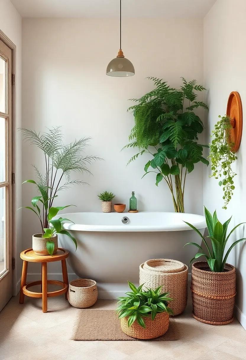 indoor Plants – Bring in⁢ greenery like ferns and ⁣succulents that thrive in humid environments, offering a touch ‍of vibrant life