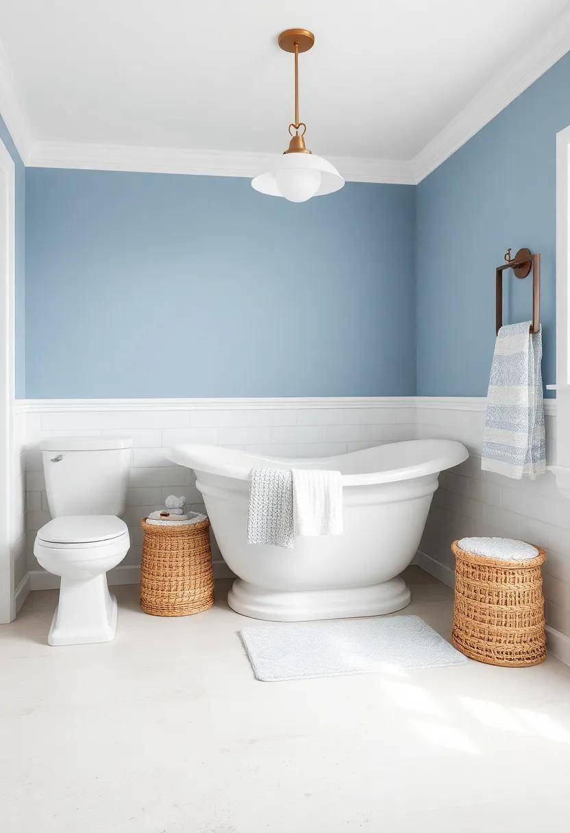 Nautical Color Palette – Incorporate soft blues, sandy beiges, ‌and crisp whites for a serene color scheme reminiscent of sea ‍and shore