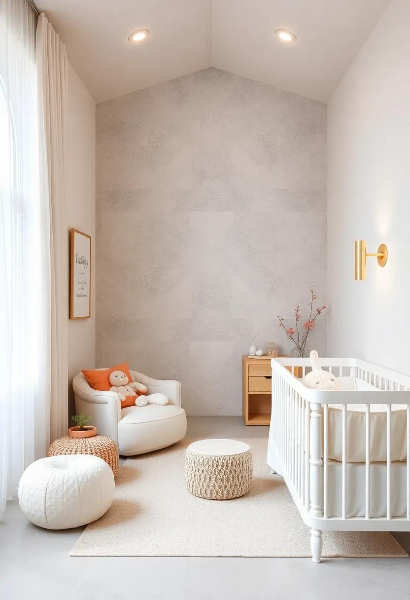 Gentle Lighting options: ‍Use ​dimmable wall sconces or soft nightlights to create a cozy ambiance while ensuring that nighttime feedings are peaceful