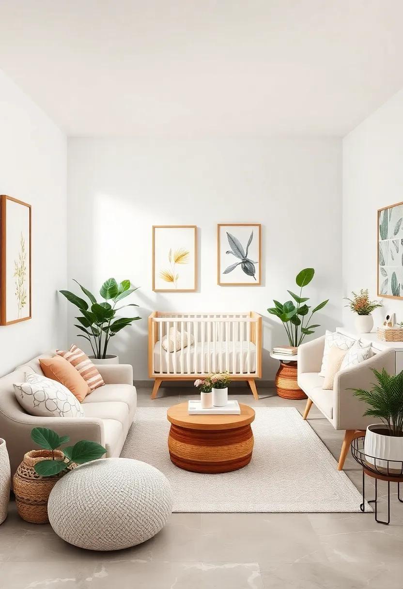 Nature-Inspired Elements: Bring the outdoors in with botanical prints or‌ potted plants, choosing varieties‍ with soft foliage that complement your color scheme