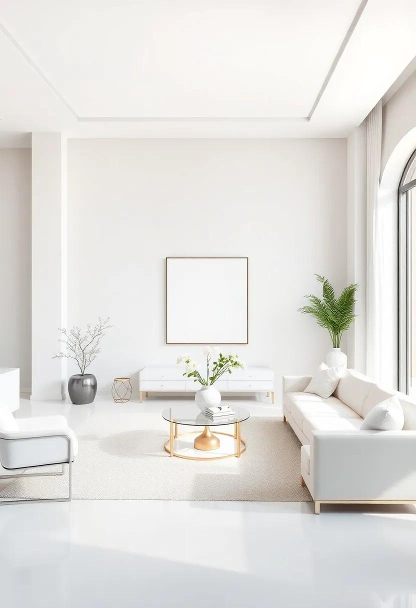 Curated Elegance: Selecting Furniture to Enhance White Interiors