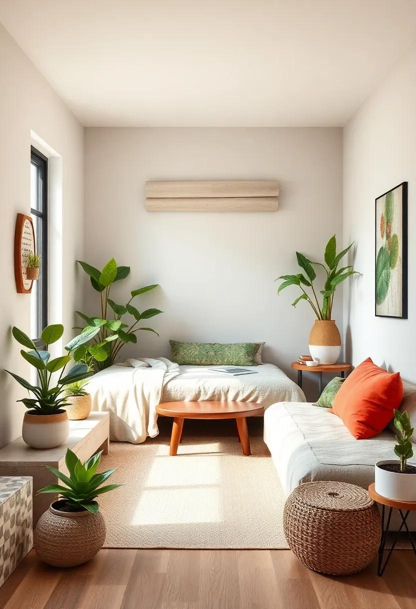 Indoor Plants: Incorporate a few small indoor plants,⁣ such as​ succulents or ⁢peace lilies, to bring life, freshness, and a​ touch of nature indoors