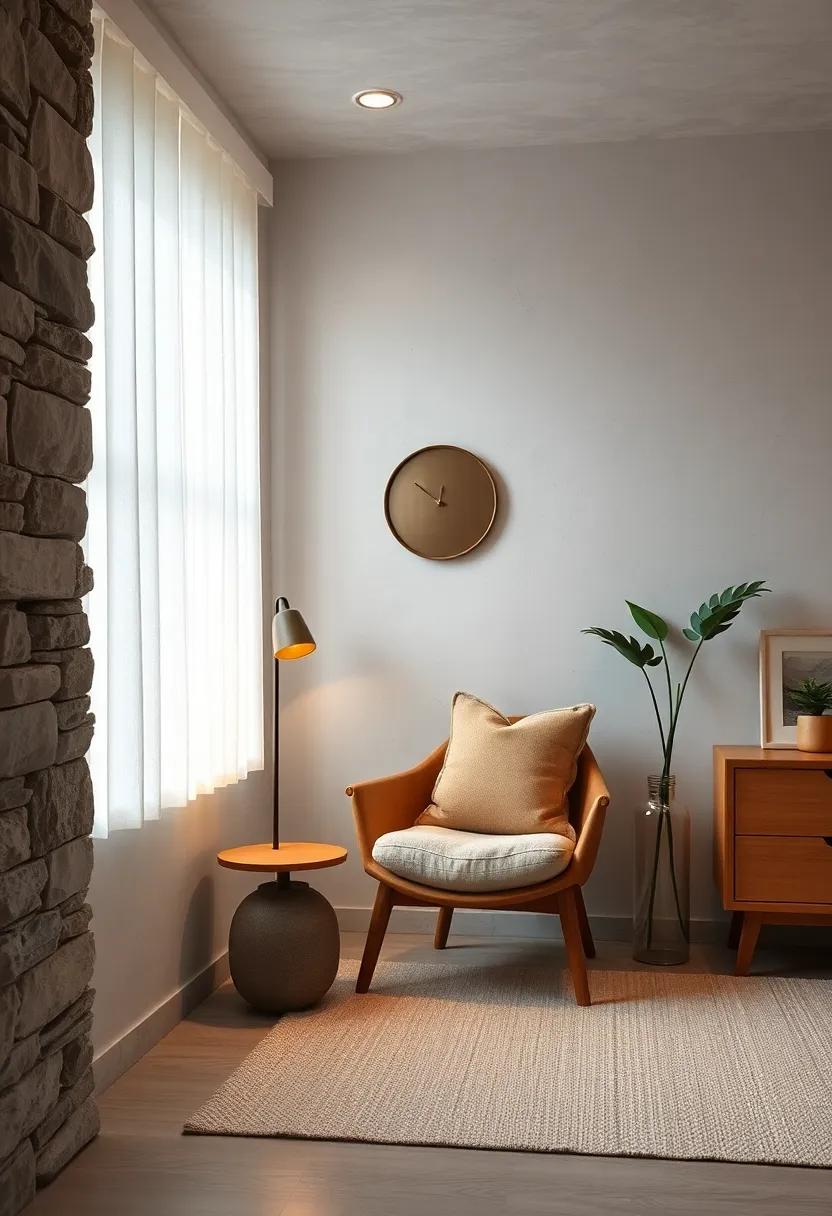 Personal ‌Reflection Space:‌ Establish a personal corner with a⁢ journal and a‌ comfy chair​ where you can reflect and ‍jot down your thoughts freely