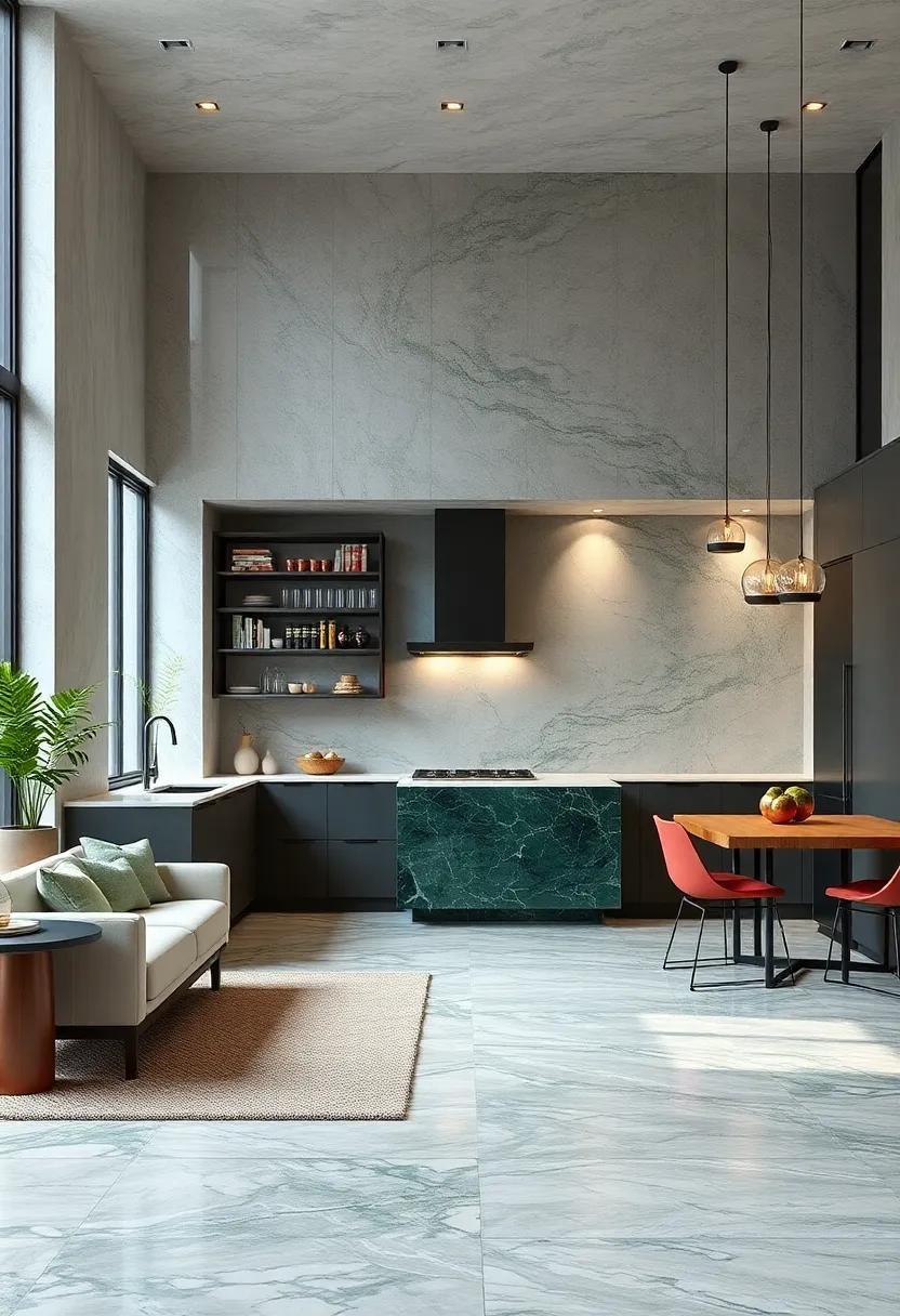 29 Inspiring Ways to Incorporate Luxury Green Marble into Your Kitchen Design
