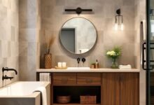 Elevate Your Space: Custom Cabinetry in Industrial Bathroom Design