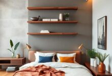 27 Stunning Ways to Elevate Your Bedroom Decor with Floating Shelves