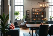 Embracing Industrial Elegance: Transforming Your Dining Room with Bold Design Elements