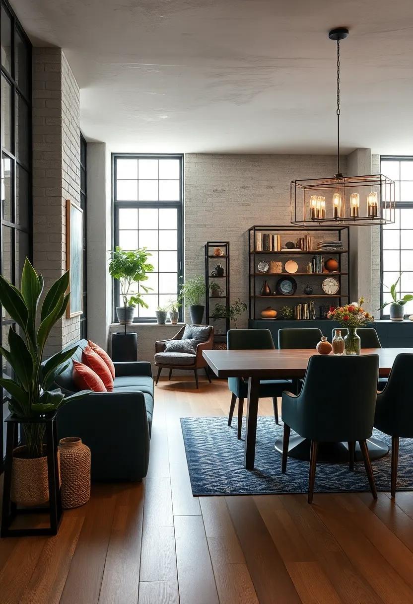 Embracing Industrial Elegance: Transforming Your Dining Room with Bold Design Elements