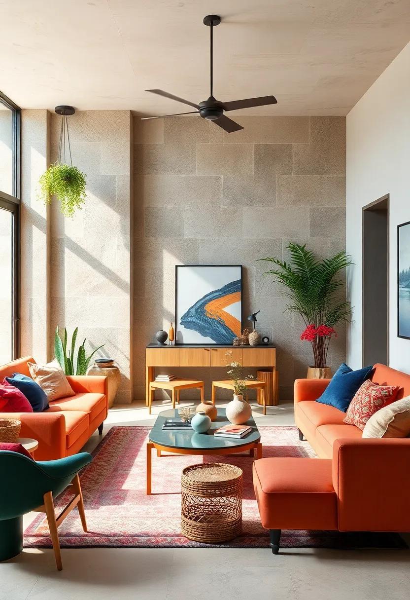 27 Inspiring Ways to Create an Eclectic Home Atmosphere with Colors and Textures