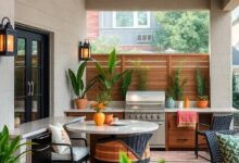 Maximize Your Outdoor Space: Stylish Patio Kitchen Designs with Smart Storage Solutions
