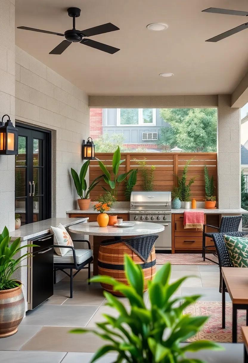 Maximize Your Outdoor Space: Stylish Patio Kitchen Designs with Smart Storage Solutions