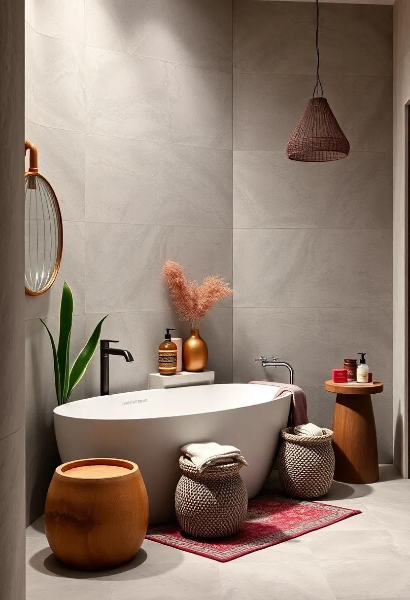 24 Ways to Create a Boho Bathroom with Stunning Moroccan-Inspired Accents