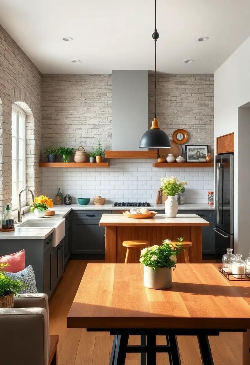 25 Charming Ways to Embrace Wood Accents in Your Farmhouse Kitchen Design