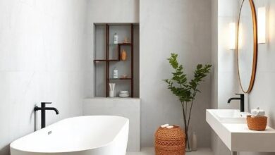 27 Elegant Touches for Creating a Luxurious Monochrome White Bathroom Oasis
