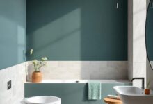 29 Elegant Two-Tone Bathroom Color Schemes to Transform Your Space