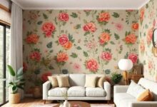 25 Timeless Vintage Floral Wallpapers to Transform Your Living Room into a Charming Retreat