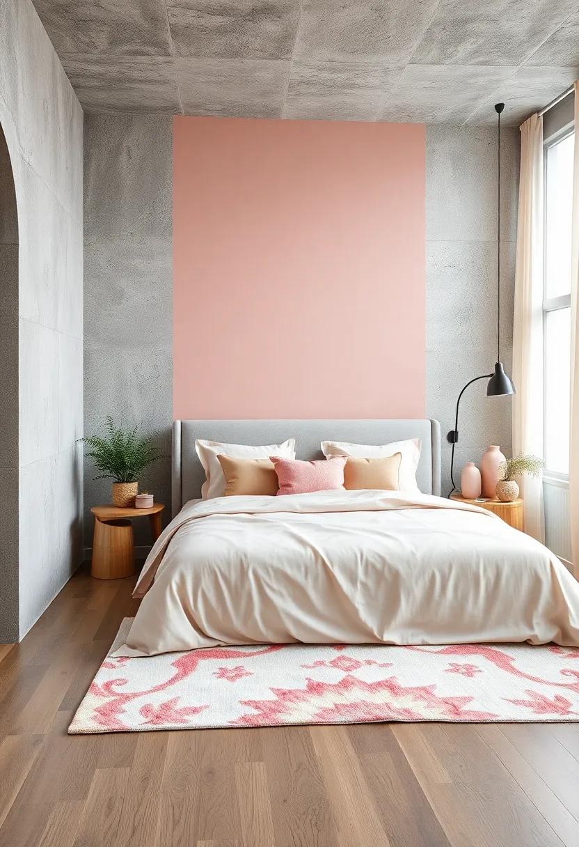 Blush Pink and light Gray:⁤ Infuse elegance with blush ‍pink decor ‍that⁤ complements⁤ light gray tones,adding sophistication ‍without overwhelming the space