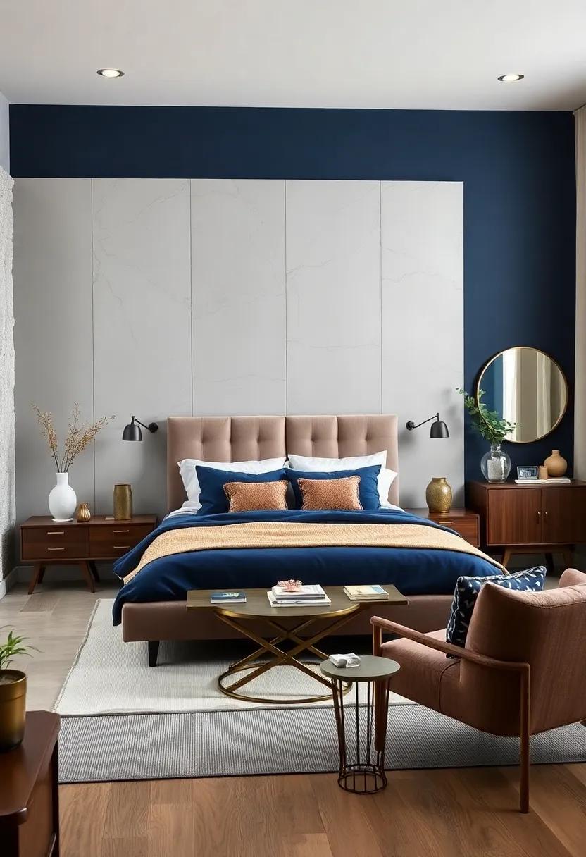 navy and⁣ Gold:‌ Luxe Combinations for ⁣Dark Timber Beauties