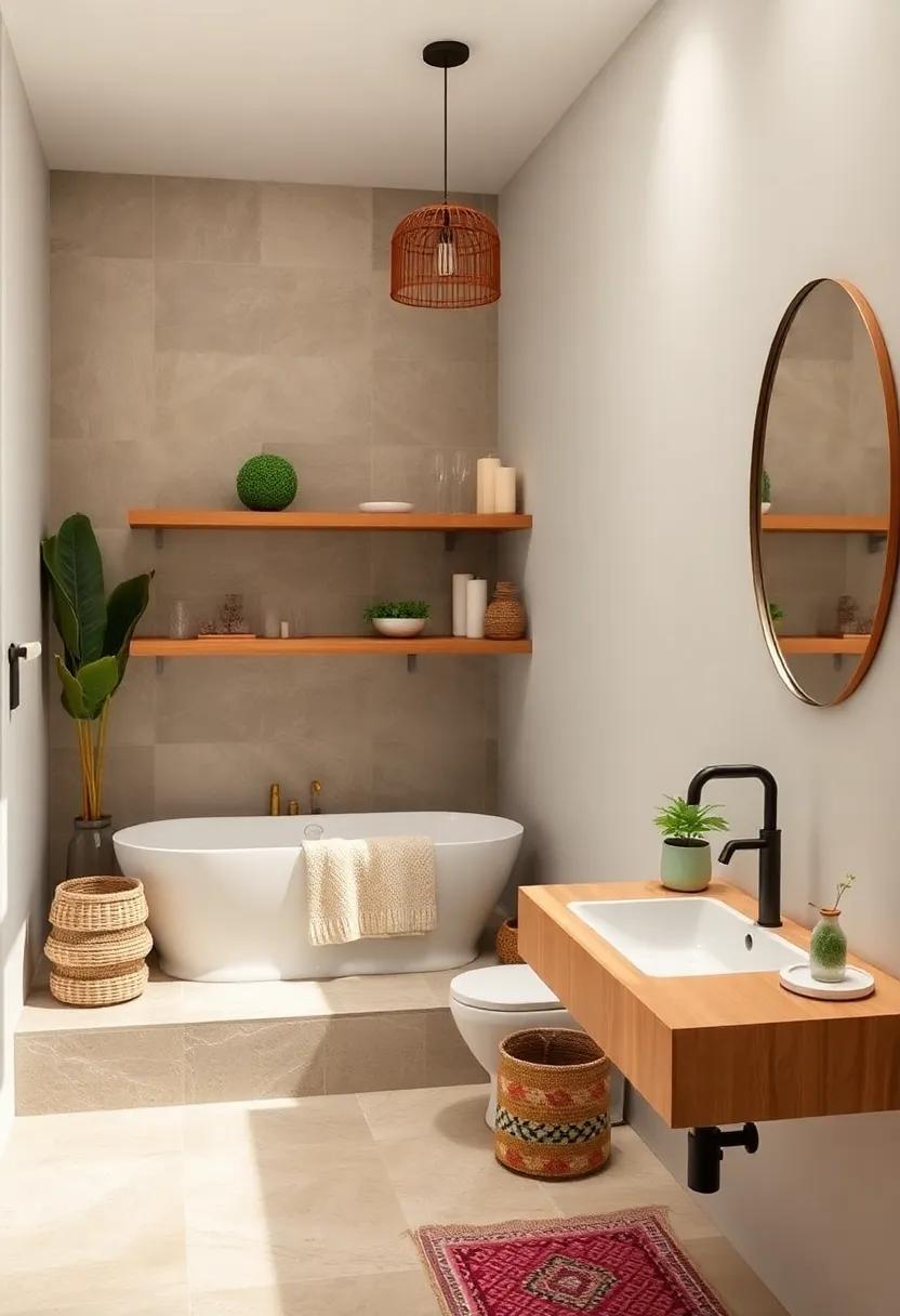 Create a Shelving Nook: Use open shelves to display decorative items like crystals, candles, and ⁤unique bowls to⁣ keep the space‌ organized and stylish