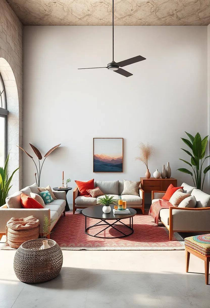 Embrace ‍Neutral Base Colors: Use a neutral color for the walls to allow your colorful decor choices to shine without overwhelming the senses