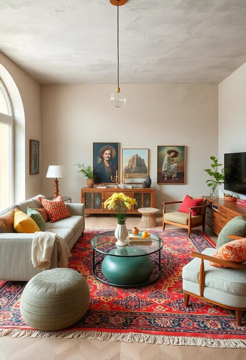 Invest in a ​Vintage Rug: A well-worn Persian or Turkish rug can tie your entire room together while adding rich ⁤textures