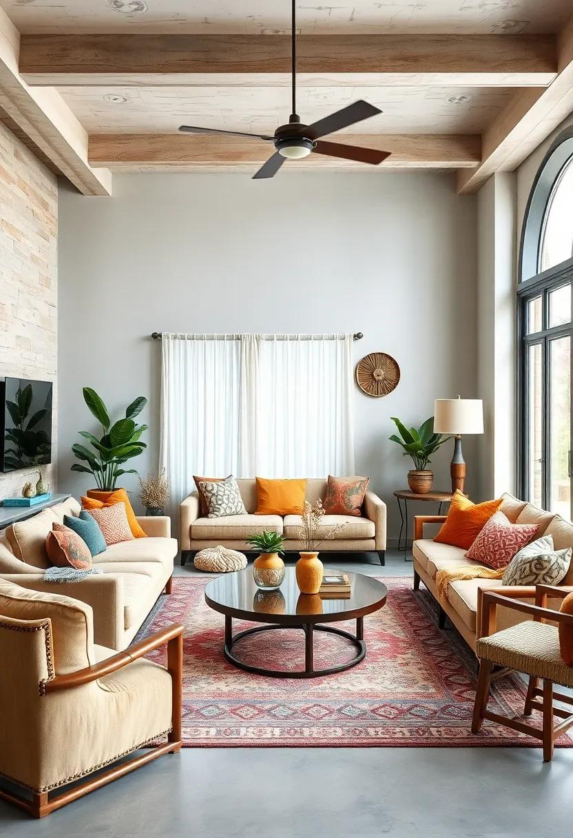 Mix Vintage and Modern Furniture: Blend charming vintage finds with sleek ⁢contemporary pieces to create an intriguing visual balance