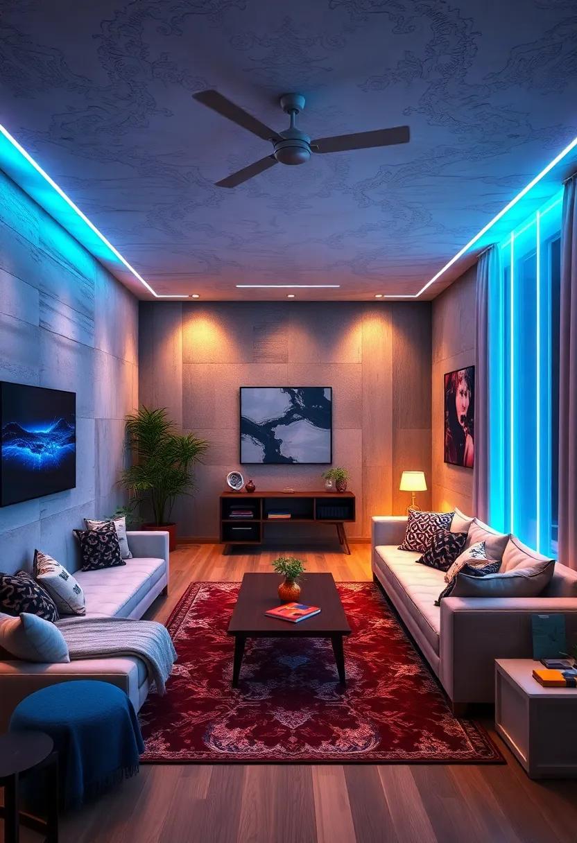 Crafting‍ a Playful Vibe With LED Lights in Gaming Zones
