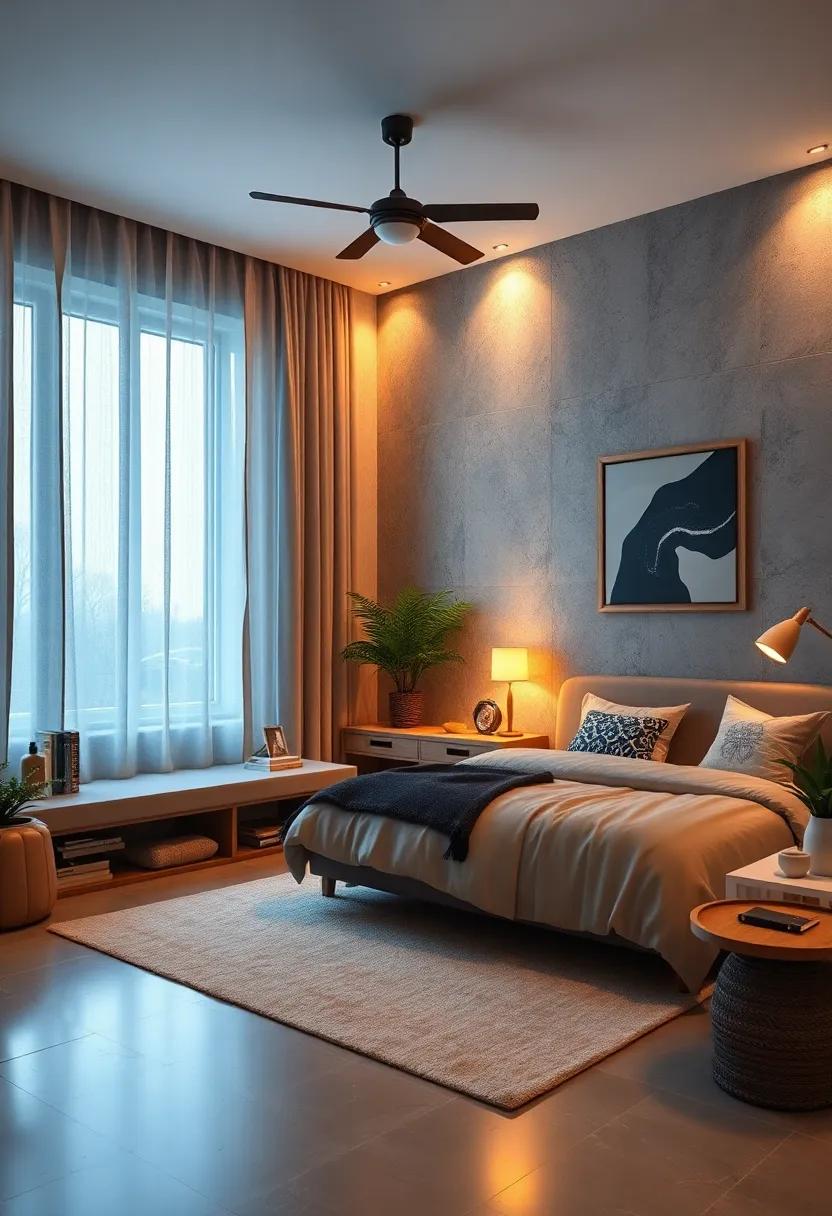 inviting Mood Lighting For Your boy's Relaxation Haven