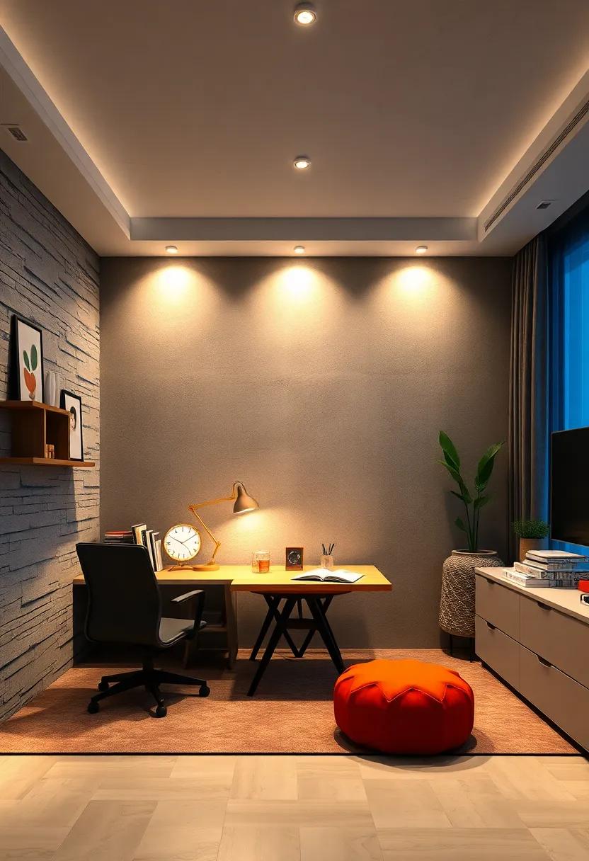 Transforming Study Areas ‍into⁤ Inspirational⁢ Zones With Focused LED Lighting