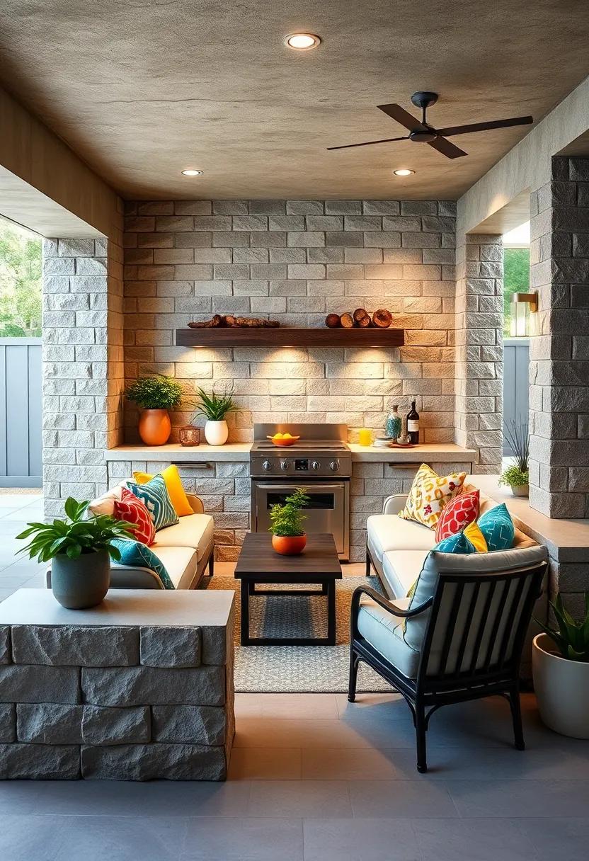 Customized⁣ Seating: Build block seating that fits‌ your space perfectly, topped with colorful cushions for comfort