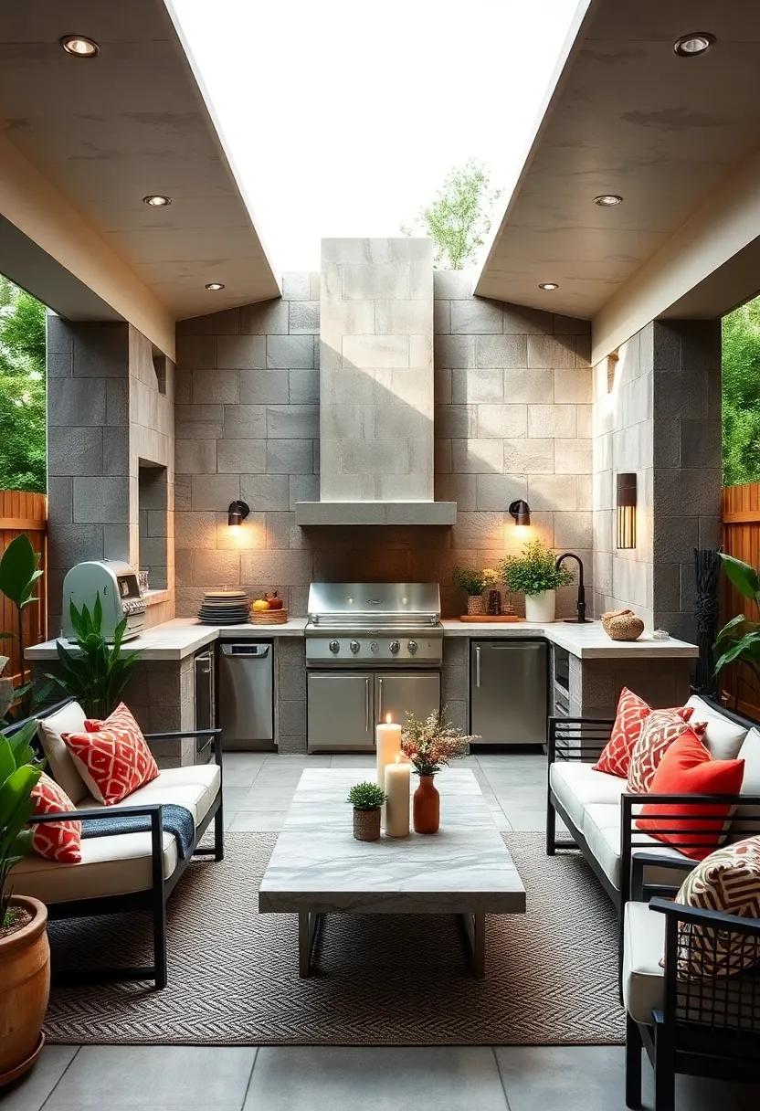Easy-to-clean Surfaces: Use smooth finishes on ‍your cinder ‍blocks to make it effortless to maintain a⁣ clean cooking area